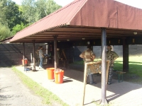 Rzut oka na różne obiekty strzelnicy - strzelanie sportowe