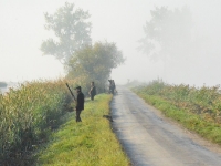 Pierwsza grobla - linia myśliwych