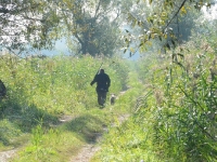 Sąsiad Tomek znakomity strzelec