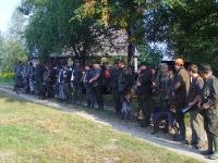 Zbiórka przed polowaniem