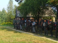 Zbiórka przed polowaniem