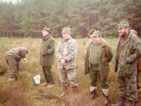 Koniec polowania na pasach wrzosowisk widać, że Panu Michałowi humor dopisuje