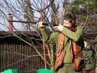 Michał - tening strzelecki