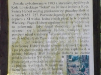 Tablica informacyjna nadleśnictwa Głogów