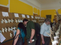 Wśród zwiedzających panie też interesuja się szczegółami