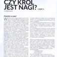 Kolejny odcinek serialu „Król jest nagi”. W Magazynie SEZON części II i III znalazły się w jednym numerze styczniowo-lutowym 2018 (numer 64/65) Kultura łowiecka – czy król jest nagi? Autor: [&hellip;]